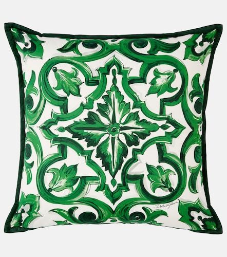 Cuscino piccolo in seta e cotone - Dolce&Gabbana Casa - Modalova