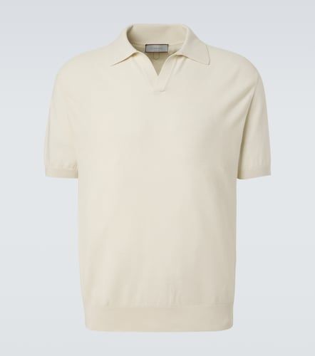 Canali Polo in cotone e seta - Canali - Modalova