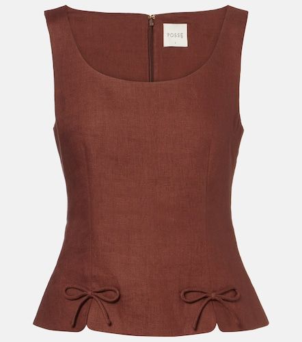 Posse Sabine linen top - Posse - Modalova
