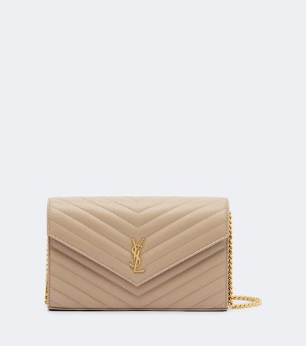 Cartera con cadena Cassandre en piel matelassé - Saint Laurent - Modalova
