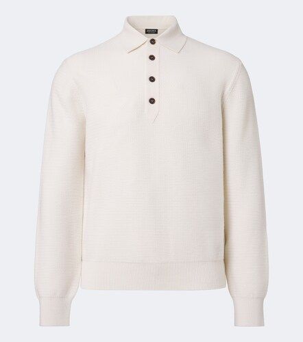 Zegna Pullover polo in cashmere - Zegna - Modalova