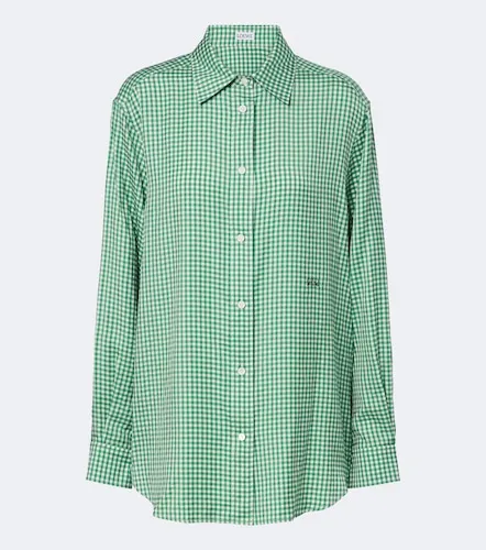Hemd Double L aus Seiden-Twill - Loewe - Modalova
