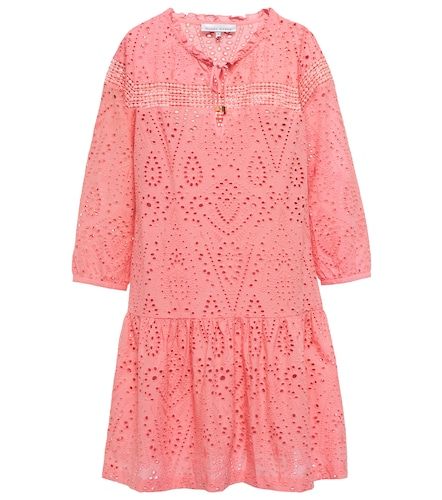 Miniabito in cotone sangallo - Heidi Klein - Modalova
