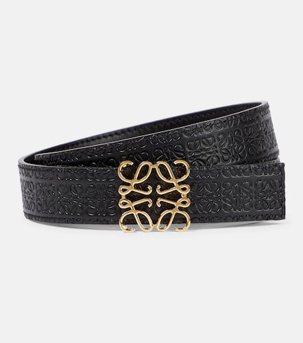 Anagram reversible leather belt - Loewe - Modalova