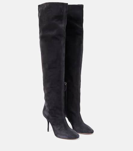 AlaÃ¯a Fluide 90 suede boots - Alaia - Modalova