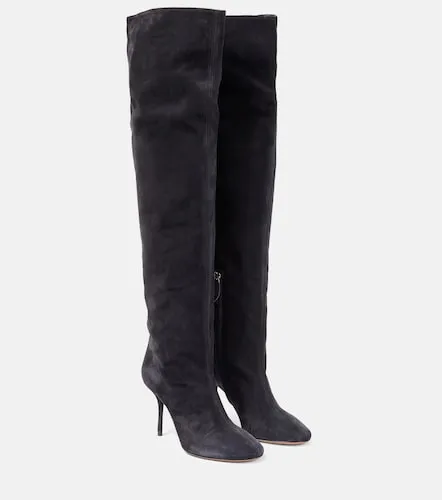 Alaia Fluide 90 suede boots - Alaia - Modalova