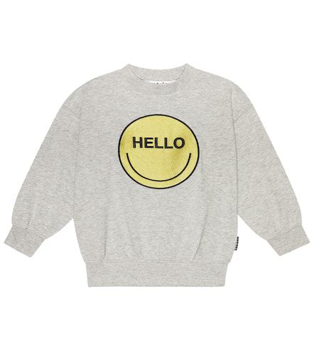 Mar appliquÃ©d cotton sweatshirt - Molo - Modalova