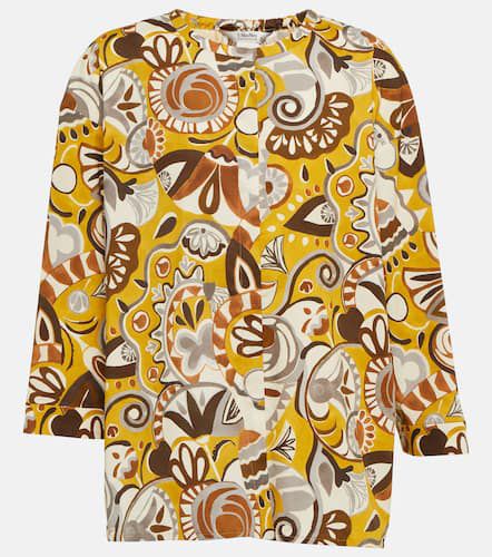 Ilenia printed cotton-blend blouse - 'S Max Mara - Modalova