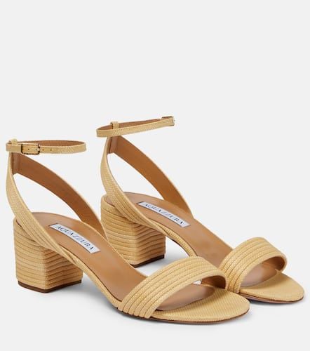 Aquazzura Sundance raffia sandals - Aquazzura - Modalova