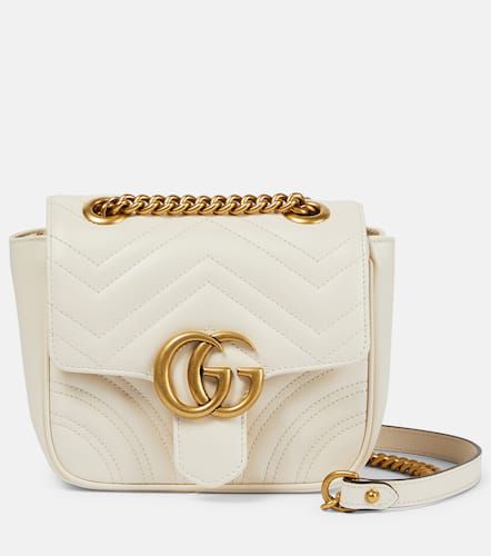 GG Marmont Mini leather shoulder bag - Gucci - Modalova