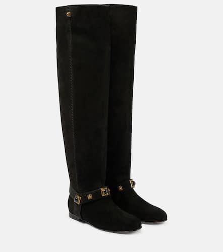 Etro Crown Me suede knee-high boots - Etro - Modalova