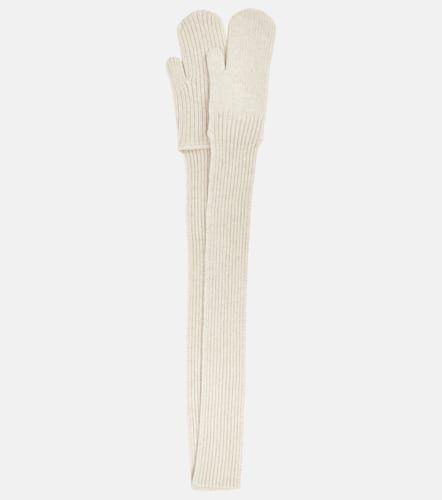 Fly ribbed-knit cashmere gloves - Max Mara - Modalova