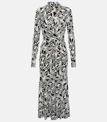 Marquise printed wool-blend midi dress - Diane von Furstenberg - Modalova