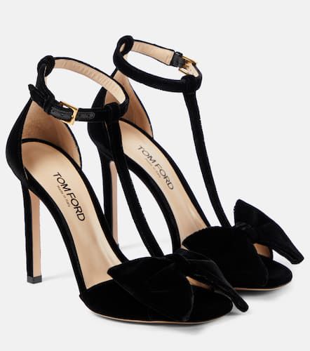 Tom Ford Brigitte velvet sandals - Tom Ford - Modalova