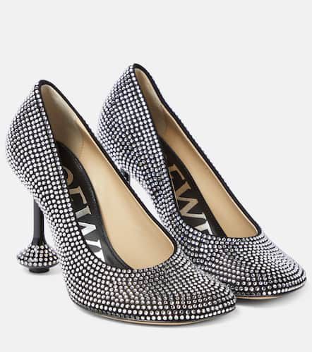 Loewe Toy embellished suede pumps - Loewe - Modalova