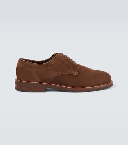 Suede Derby shoes - Brunello Cucinelli - Modalova