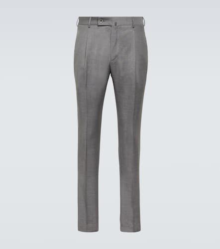 Incotex Virgin wool slim pants - Incotex - Modalova