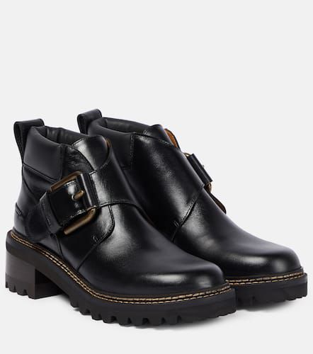 See By ChloÃ© Leather ankle boots - See By Chloe - Modalova