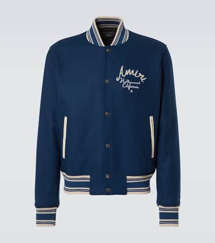 Hollywood wool-blend varsity jacket - Amiri - Modalova