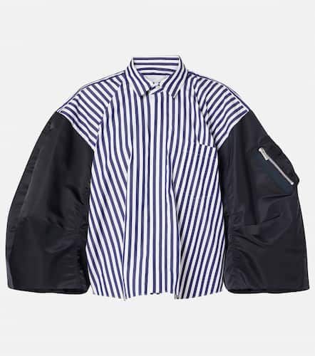 Sacai Poplin and twill shirt - Sacai - Modalova