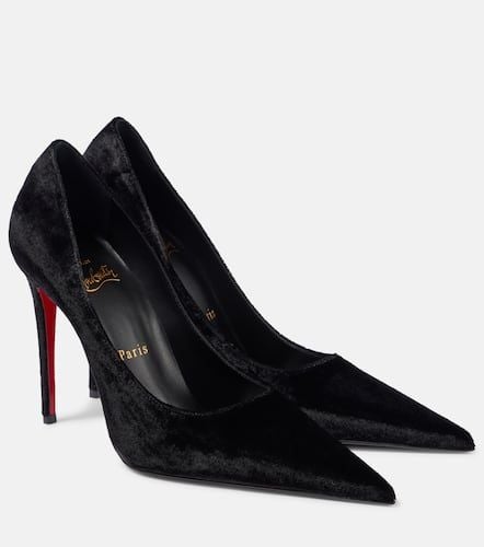 Kate Max 100 velvet pumps - Christian Louboutin - Modalova