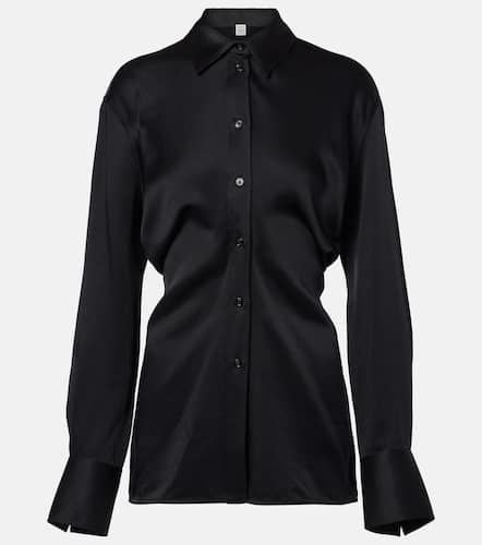 Toteme Slouch satin shirt - Toteme - Modalova