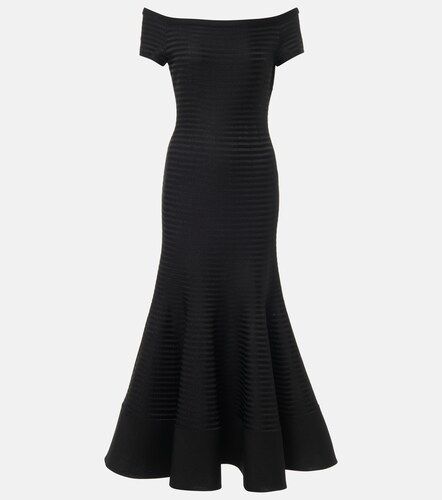 Abito lungo a righe - Carolina Herrera - Modalova