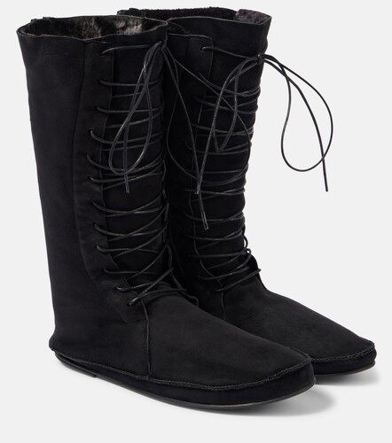 Stivali Tyler in suede stringati - The Row - Modalova