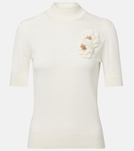Verziertes Top aus Seide - Dolce&Gabbana - Modalova