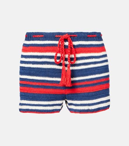 Shorts en croché de algodón - Anna Kosturova - Modalova