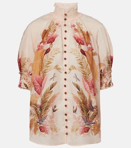 Ascension shirred floral blouse - Zimmermann - Modalova