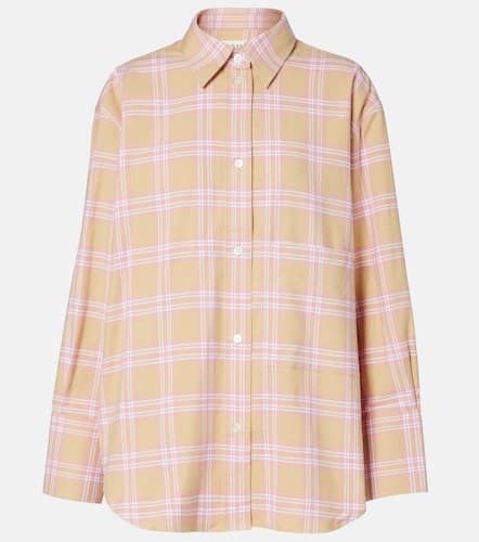 RÃ³he Checked cotton flannel overshirt - Rohe - Modalova