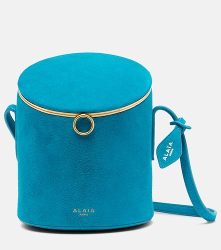 Alaa La Canette Small suede bucket bag - Alaia - Modalova