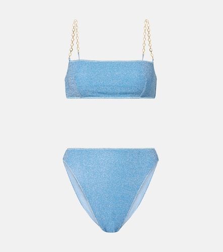 OsÃ©ree LumiÃ¨re O Chain lamÃ© bikini - Oseree - Modalova