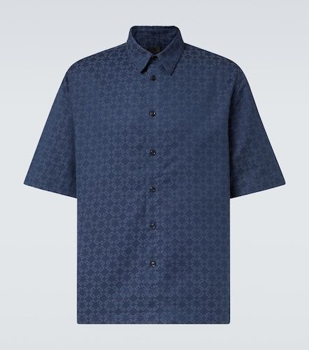 Hemd Monogram 72 aus Jacquard-Denim - Givenchy - Modalova