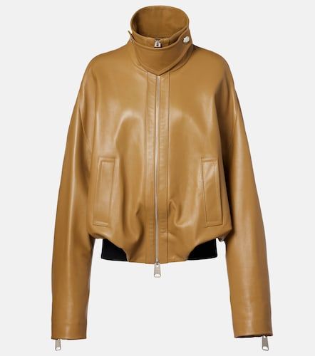 Khaite Oversized leather jacket - Khaite - Modalova