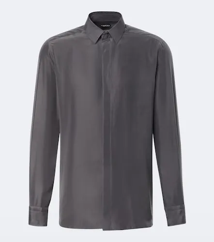 Tom Ford Enzyme silk twill shirt - Tom Ford - Modalova
