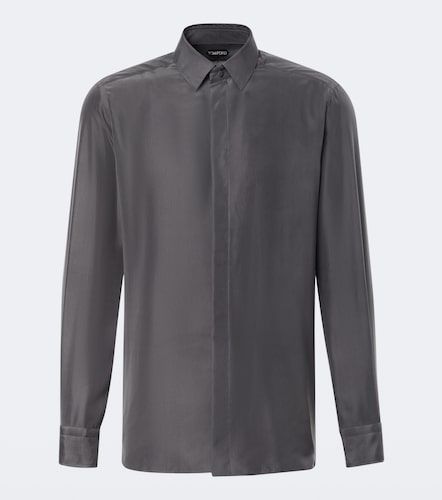 Tom Ford Hemd aus Seiden-Twill - Tom Ford - Modalova