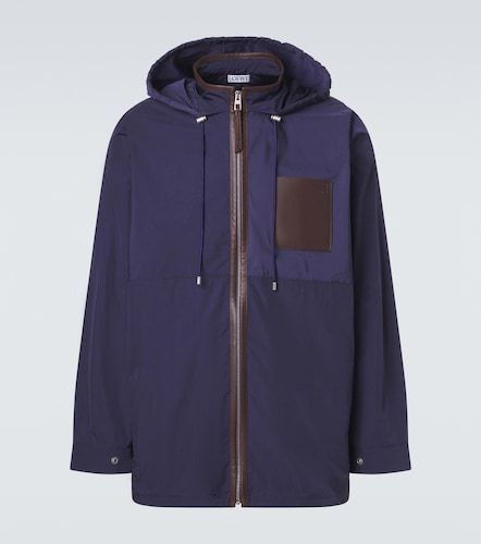 Paula's Ibiza leather-trimmed ripstop jacket - Loewe - Modalova