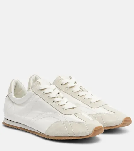 Toteme Flex suede-trimmed sneakers - Toteme - Modalova