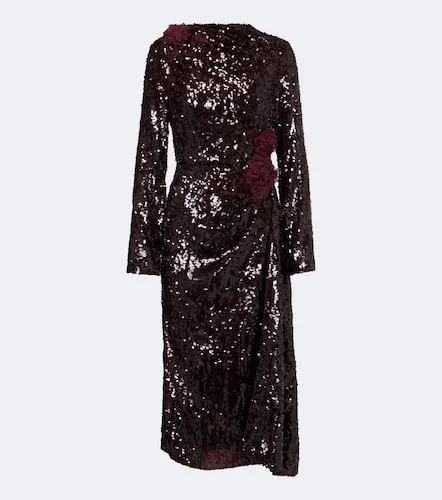 Erdem Abito midi con paillettes - Erdem - Modalova