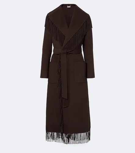 Simkhai Fringed wool-blend coat - Simkhai - Modalova