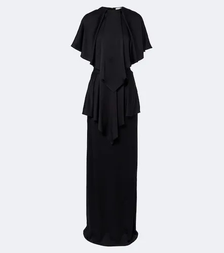 Stella McCartney Caped satin gown - Stella McCartney - Modalova