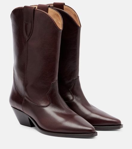 Duerto leather cowboy boots - Isabel Marant - Modalova