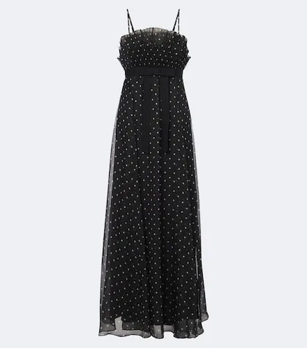 Polka-dot ruffled maxi dress - Zimmermann - Modalova