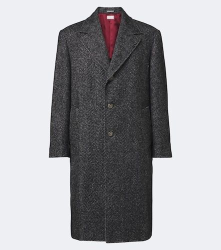 Herringbone wool and alpaca-blend coat - Brunello Cucinelli - Modalova