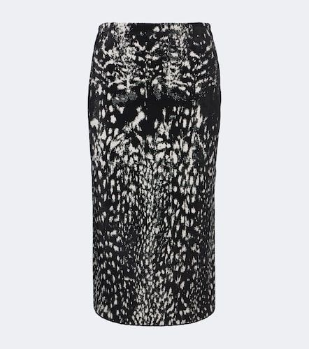 Jacquard velvet pencil skirt - Tom Ford - Modalova