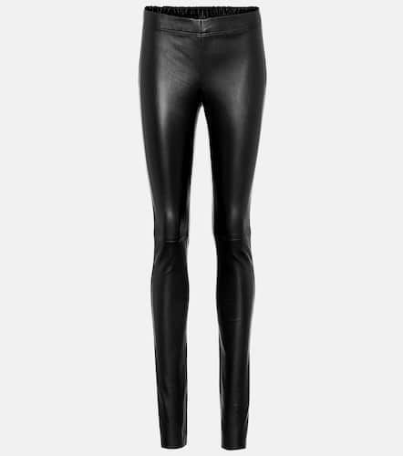 Joseph Mid-rise leather leggings - Joseph - Modalova