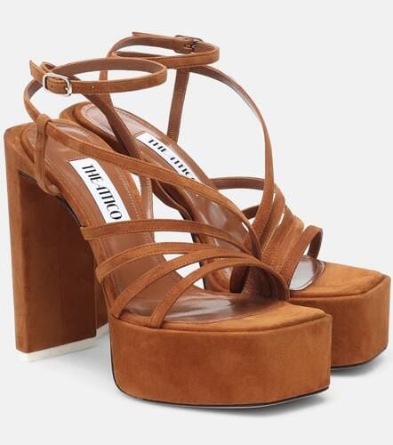 Venice suede platform sandals - The Attico - Modalova