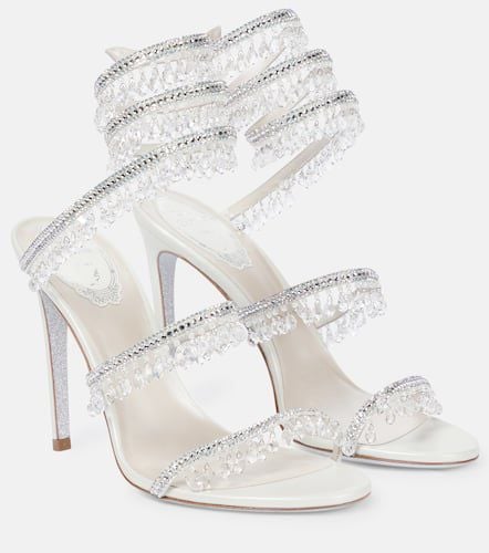 Chandelier embellished leather sandals - Rene Caovilla - Modalova